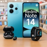 Fone + Relógio + Xiaomi Redmi Note 14 Dual Sim 256gb 8gb Ram
