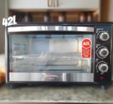 Forno Elétrico de Bancada Mondial com Timer 42L – Preto Family II FR-42
