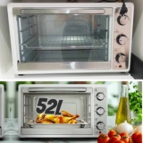 Forno Elétrico de Bancada Multifuncional Mondial – 52L Branco Grand Family II FR-52-W