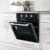 Forno Elétrico de Embutir Midea TSA82 com 3 Funções Pré-Programadas 80L 220v – Preto