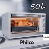Forno Elétrico Philco PFE52B Dupla resistência 50L 127V