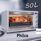 Forno Elétrico Philco PFE52B Dupla resistência 50L – 220V