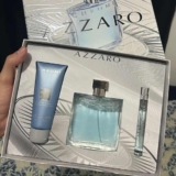 Fragrância Masculina Azzaro Chrome (chrome Eau De Toilette 100ml + De Banho 75ml + Chrome Eau De Toilette 10ml)