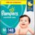 Fralda Pampers Confort Sec M 148 Unidades, Pampers