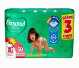 Fralda Personal Soft & Protect Hiper Xg 50 Un