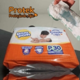 Fralda Pom Pom Protek Proteção de Mãe Jumbo P 30 Unidades