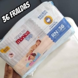 Fralda Turma da Mônica Baby Jumbo RN 36 Unidades