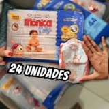 Fralda Turma da Mônica Baby Tam. G 7 a 11kg – 24 Unidades