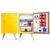 Frigobar Brastemp Retrô 76 litros Amarelo – BRA08BY