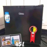 Frigobar Midea Compact 45 Litros Black Edition