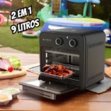 Fritadeira 9L Cadence Classicook Forno e Fryer 2 em 1-127V