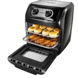 Fritadeira Air Fry Britânia 12 Litros Oven Preta e Inox BFR2300P 127V