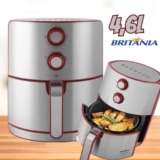 Fritadeira Air Fry Britânia BFR46VI Antiaderente 4,6L 1500W 220V