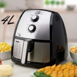 Fritadeira Air fryer 4L cor Inox Midea 110V
