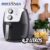 Fritadeira Air Fryer Britânia 4,2l 1500w Bfr38 Dura Mais Cor Preto 220V