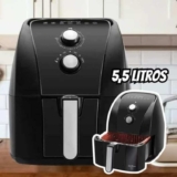 Air Fryer Britânia Redestone BFR50 Preta com Timer 5,2L