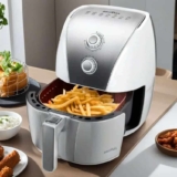 Fritadeira Air Fryer Britânia 5l 1500w Bfr40bi Branco – 220v