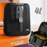 Fritadeira air fryer Cadence Frt580 CookFryer 4 litros preta 110v