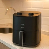 Fritadeira Air Fryer Facilita Fry 3,5litros Preta Elgin 220/127