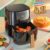 Fritadeira Air Fryer Philips Walita Conectada Série 5000, 4.1L, 1400W – RI9255/81