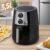 Fritadeira Air Fryer Sem Óleo Midea, Preto, 3,5L