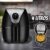 Fritadeira Elétrica Air Fryer 4L Digital 127V 1500W Preta Multilaser – CE168