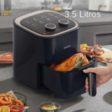 Fritadeira Elétrica Air Fryer Gaabor Pares Sem Óleo 3.5l 220 Cor Preto
