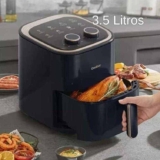 Fritadeira Elétrica Air Fryer Gaabor Pares Sem Óleo 3.5l 220 Cor Preto