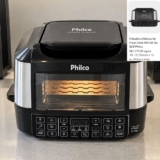 Fritadeira Elétrica Air Fryer Philco PAF12A Barbecue Digital 12L Preta – 220V