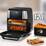Fritadeira Eletrica Airfryer Elgin Oven Fry 12l 1800w 220v Cor Preto Frequência 60Hz