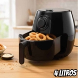 Fritadeira Elétrica Quick Fryer Elgin 4 Litros Preta com cesta removível 220V – Airfryer