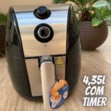 Fritadeira Elétrica sem Óleo/Air Fryer Britânia – BFR40PI Preta 4,35L com Timer