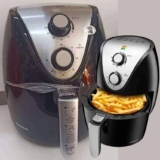 Fritadeira Elétrica sem Óleo/Air Fryer Mondial – Family-IV AF-30I Preta 3,5L com Timer