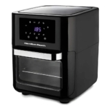 Fritadeira Family Air Fryer Eletrica Grill Forno 12 Litros Painel Digital Inteligente 8 Funções Pré-programadas Timer 60min Até 200°c Forno Fryer 1700 W De Potência Sem Oléo Cor Preto – Hamilton Beach