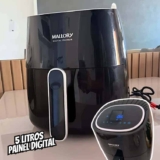 Fritadeira Mallory Air Fryer Digital Premium 5,5Litros – Painel 100% Digital – 1500W de Potência – 127V