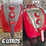 Fritadeira Sem Óleo Air Fryer 6l Afn-60-ri Mondial Cor Vermelho 110V