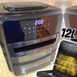 Fritadeira Sem Óleo Air Fryer Eos Premium 12l Titanium