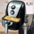 Fritadeira Sem Óleo – Air Fryer Mondial AF-55i Grand Family Inox 5,5L Preta com Timer 127v