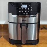 Fritadeira sem Óleo e Grill Arno Airfry & Grill Expert Maxx Digital 6,5L AFD6, 1680W, 8 Programas, Divisória e Função SYNC, 2 em 1 para Fritar e Grelhar, 110V