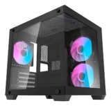Gabinete Gamer Aigo Darkflash Durin D275m Rainbow Com 3 Fans