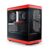 Gabinete Gamer Hyte Y40, Mid Tower, ATX, Vidro Temperado, 2x Fans, Preto e Vermelho – CS-HYTE-Y40-BR
