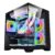 Gabinete Gamer K-Mex Space Aqua mATX, Vidro Temperado, Sem Fonte, Sem Fan, Preto – CG-10KN