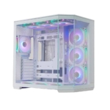 Gabinete Gamer KBM! GAMING GN950, Mid Tower, ARGB, ATX, Lateral e Frontal em Vidro, 10x Cooler Fan ARGB, Branco – KGGN950BR