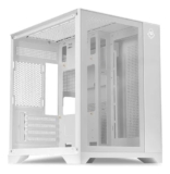Gabinete Gamer Mancer Cv100, Mid-tower, Lat De Vidro, Branco