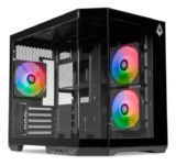 Gabinete Gamer Mancer Cv700l Mid Tower Lateral/vidro, 3 Fans