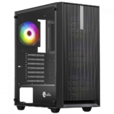 Gabinete Gamer Ninja Air X, Mid Tower Vidro Temperado 4 Fans