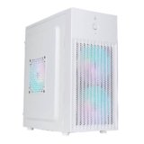 Gabinete Gamer Rise Mode X1 White, Mini Tower, M-ATX, Branco – RM-GA-OFX1-FW