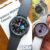 Galaxy Watch 4 Classic BT 46mm Samsung Preto com 1,4″, Pulseira de FKM, Wi-Fi, Bluetooth e 16GB
