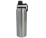 Garrafa Térmica 800ml Isolamento Térmico Quente/Frio Inox, Cromado