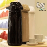 Garrafa Térmica Air Pot 1,8L Slim Pressão Preto Invicta